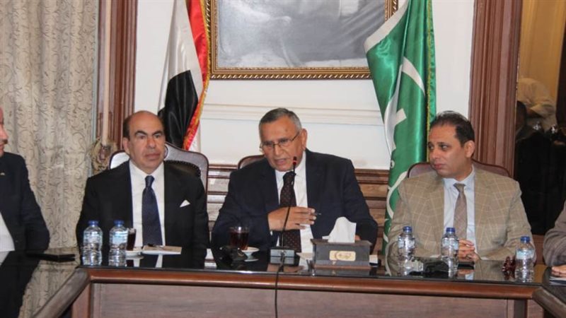 جانب من أجتماع الوفد