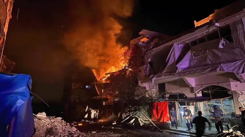 الغارات الإسرائيلية