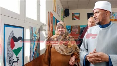 إقامة المعرض السنوي لأنشطة التربية الفنية لمعاهد كفر الشيخ الأزهرية