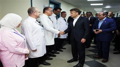 تفاصيل زيارة الرئيس السيسي ونظيره الفرنسى لمدينة العريش 