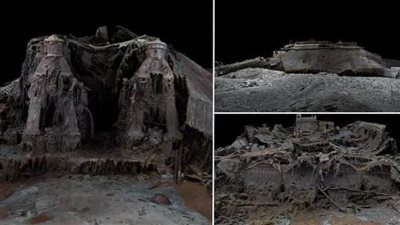 عاجل.. مسح رقمي كامل الحجم يظهر كيف تمزقت 