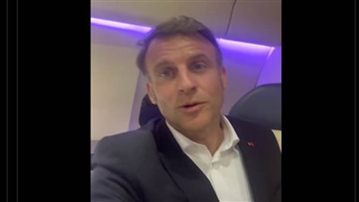 عاجل..رسالة ماكرون للرئيس السيسي والمصريين 