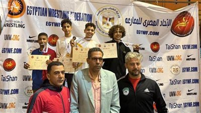 نتائج منافسات اليوم الثالث من بطولة الجمهورية للمصارعة تحت ١٥سنة