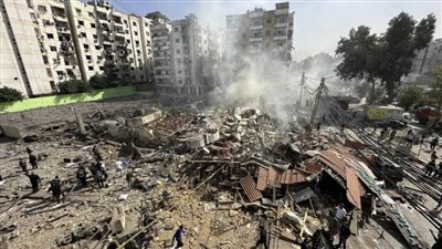 الاحتلال: حزب الله يحاول إعمار موقع إنتاج أسلحة في الضاحية الجنوبية لبيروت