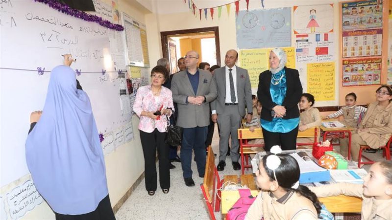 محافظ بنى سويف يتفقد