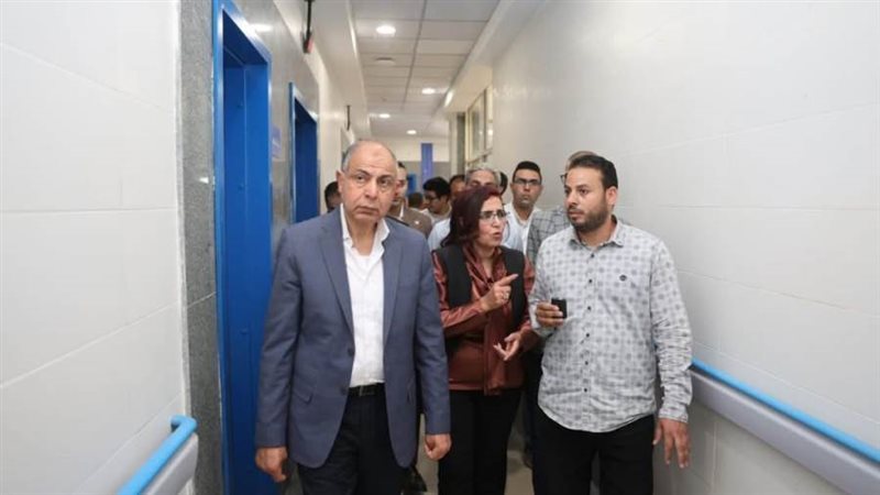 محافظ المنيا يتفقد