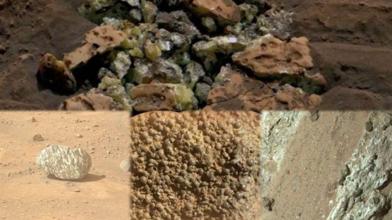 صخور المريخ