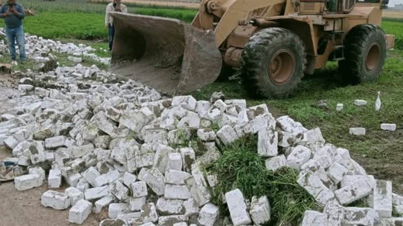 جانب من حملات إزالة