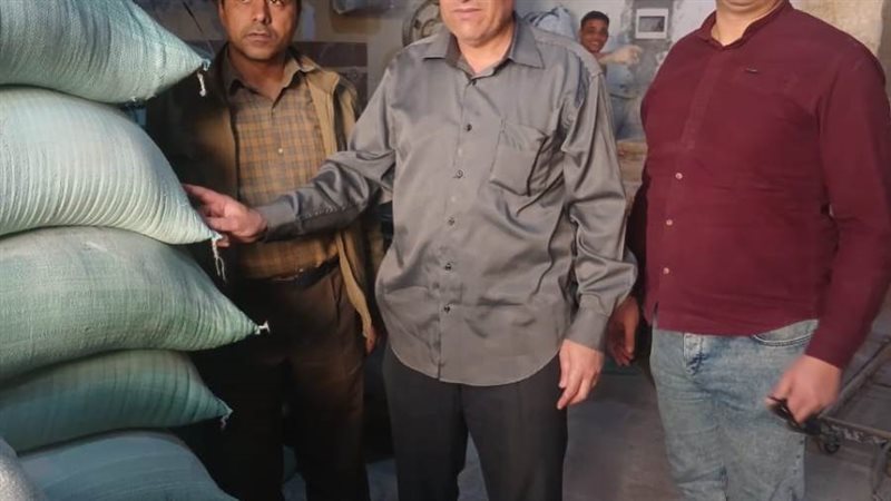 جانب من الحملة التموينية