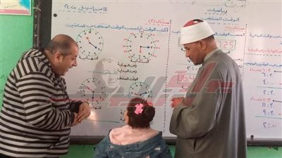 وفد هيئة ضمان جودة التعليم في زيارة لمتابعة الروضات بمعهد قبريط