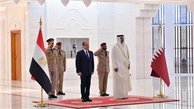 لحظة بلحظة| بالفيديو والصور.. تفاصيل زيارة الرئيس السيسي إلى قطر