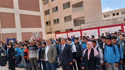 وكيل تعليم البحيرة يتابع سير العملية التعليمية والانضباط الإداري بمدارس إدارة رشيد التعليمية 