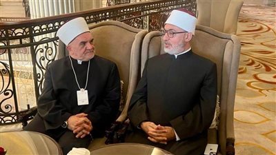 مفتي الجمهورية يلتقي نظيرَه الصربي في أبو ظبي لبحث سُبُل تعزيز التعاون