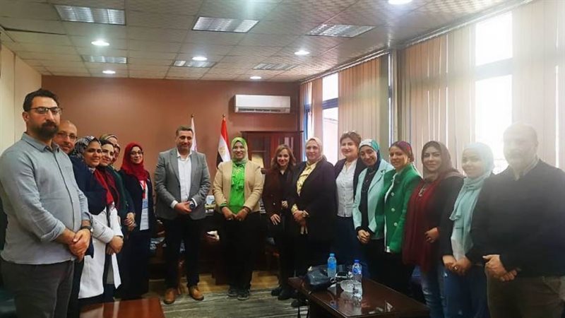 متابعة تجهيزات افتتاح