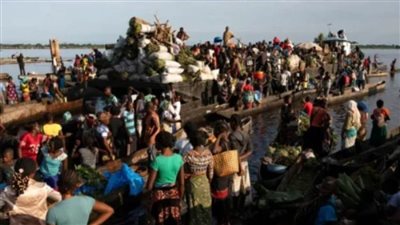 مصرع 143 شخصا على الأقل جراء نشوب حريق فى قارب بنهر الكونغو