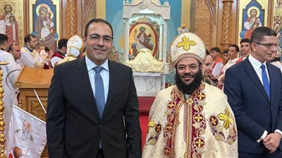 أمين أمانة المصريين بالخارج بمستقبل وطن يشارك في قداس عيد الميلاد بالكنيسة المصرية بجوهانسبرج
