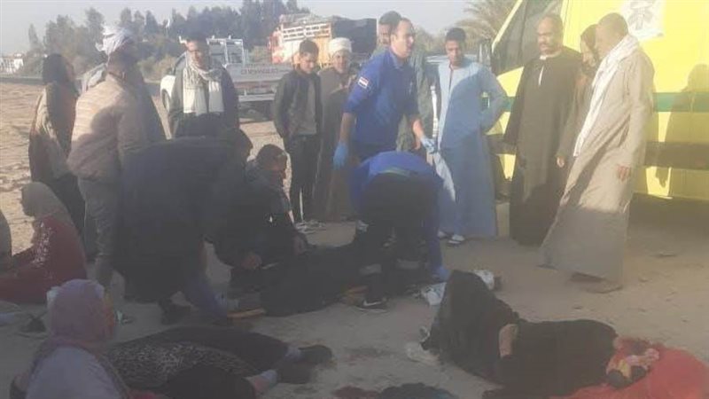 حادث انقلاب سيارة