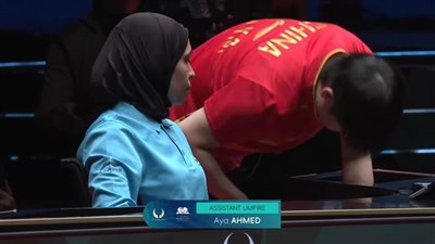 الحكمة آية إبراهيم تكتب اسمها بحروف من ذهب في نهائي كأس العالم لتنس الطاولة