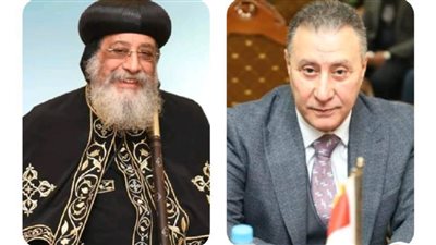 أعضاء مؤتمر العمل العربى يهنئ الكنيسة بأعياد القيامة