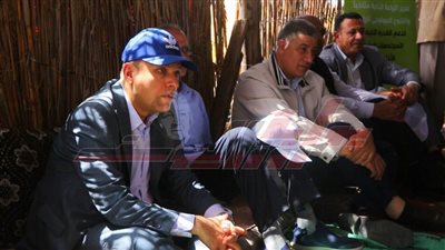 محافظ كفر الشيخ يتفقد مدرسة «القمح» الحقلية بشباس الملح 