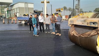 ضمن الخطة الاستثمارية..رصف طريق كاجو بمركز حوش عيسى بتكلفة 14 مليون جنيه 
