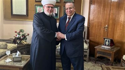 نقيب الأشراف يبحث التعاون مع رئيس المجلس الفقهي الأسترالي