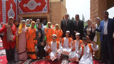 بالصور..  محافظ الغربية يفتتح المعرض الختامي للأنشطة التعليمية