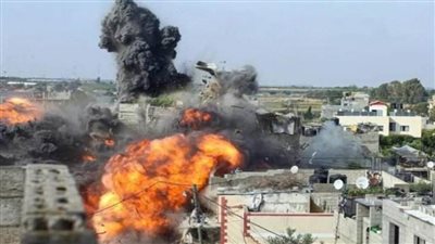 استشهاد 3 فلسطينيين في قصف إسرائيلي يطال وسط غزة