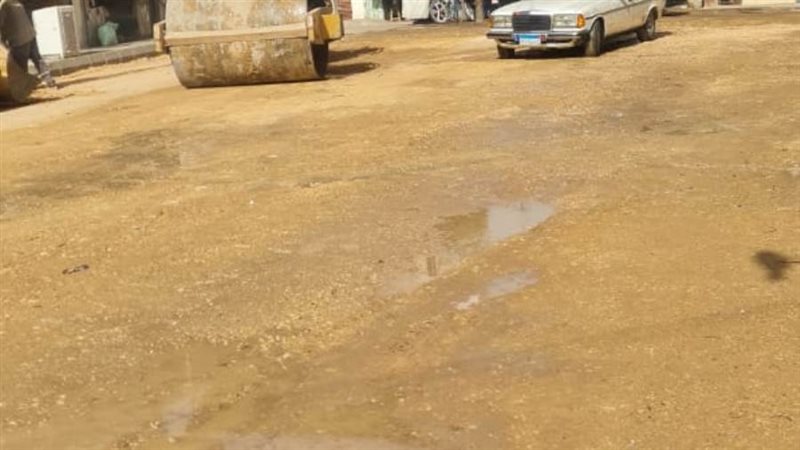 جانب من تجهيز الشوارع