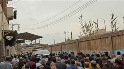 بالصور.. تشييع جنازة التلميذ يوسف البستاوي بالبحيرة