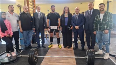 الأثقال تشكر وزير الرياضة والسفارة المصري في موريشيوس