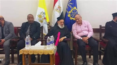 محافظة أسوان تشارك بوفد رسمي بمراسم عزاء بابا الفاتيكان في كنيسة الكاثوليك