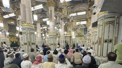 الروضة الشريفة تستقبل أكثر من 13 مليون زائر للصلاة خلال عام