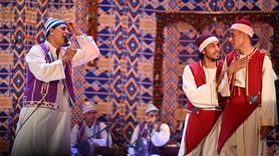عروض فلكلورية مبهجة لفرقتي الوادي الجديد والغردقة بملتقى سيناء لفنون البادية بالعريش