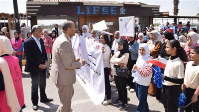 إطلاق إشارة مسيرة للفتيات تحت شعار