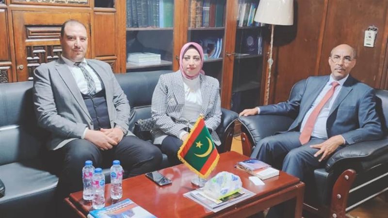 جانب من الزيارة