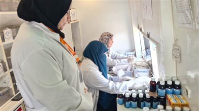 بقافلة طبية مجانية بقرية النجاح  بالتحرير.. الكشف على 735 مواطنًا 