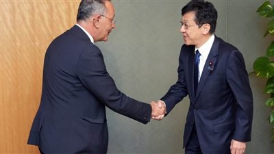 الرئيس التنفيذي للمتحف المصري الكبير في زيارة لليابان لشكر الحكومة على تعاونها