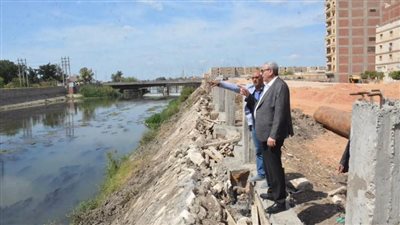  بالصور.. محافظ الغربية يشدد على سرعة إنهاء مشروع كورنيش المحلة الكبرى