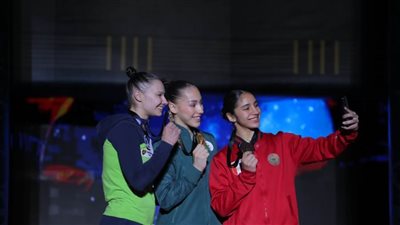 جودي عبدالله تحقق برونزية جديدة علي جهاز المتوازي في بطولة كأس العالم للجمباز الفني