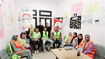 وحدة التضامن الاجتماعي بجامعة دمنهور تستقبل متطوعي صندوق علاج ومكافحة الإدمان