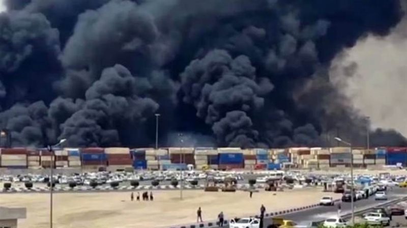 انفجار ميناء رجائي