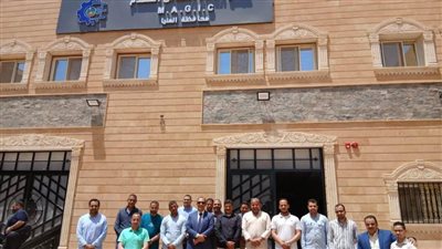 نائب محافظ المنيا يتفقد مجمع الذكاء المكاني المتقدم استعداداً لافتتاحه قريباً