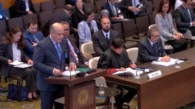 مصر تترافع أمام محكمة العدل الدولية بشأن التزامات إسرائيل