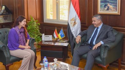 محافظ الإسكندرية يستقبل قنصل فرنسا ووفدين من القنصلية ووكالة التنمية الفرنسية