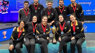 مصر تحصد 8 ميداليات ببطولة شمال أفريقيا لتنس الطاولة بتونس