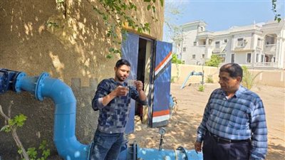 مياه المنوفية: رئيس الشركة يتفقد محطات مياه الشرب