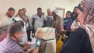 قافلة طبية مجانية لأهالي أبو مندور بكفر الشيخ 