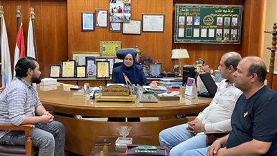 زيارة الجهاز التنظيمي للمياه لمحطات شركة مياه بني سويف