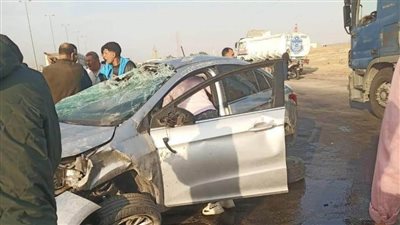 كدمات وسحجات.. إصابة 4 أشخاص إثر حادث تصادم في الشرقية 
